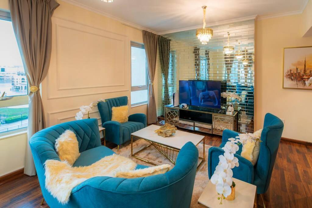 First Class 2Br With Full Burj Khalifa And Fountain View Dubai Exterior photo